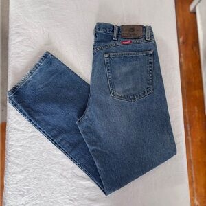 Vintage Wrangler Red Label Straight Leg Jeans 34x30